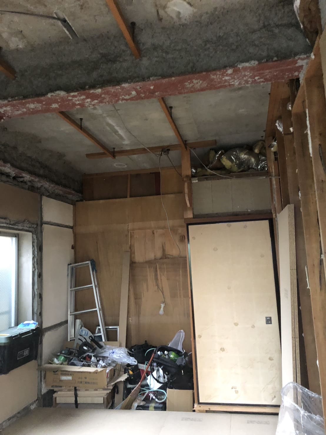 解体後、施工前